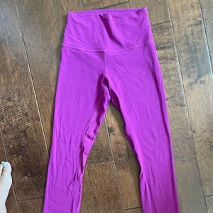 Align pink/purple lululemon leggings